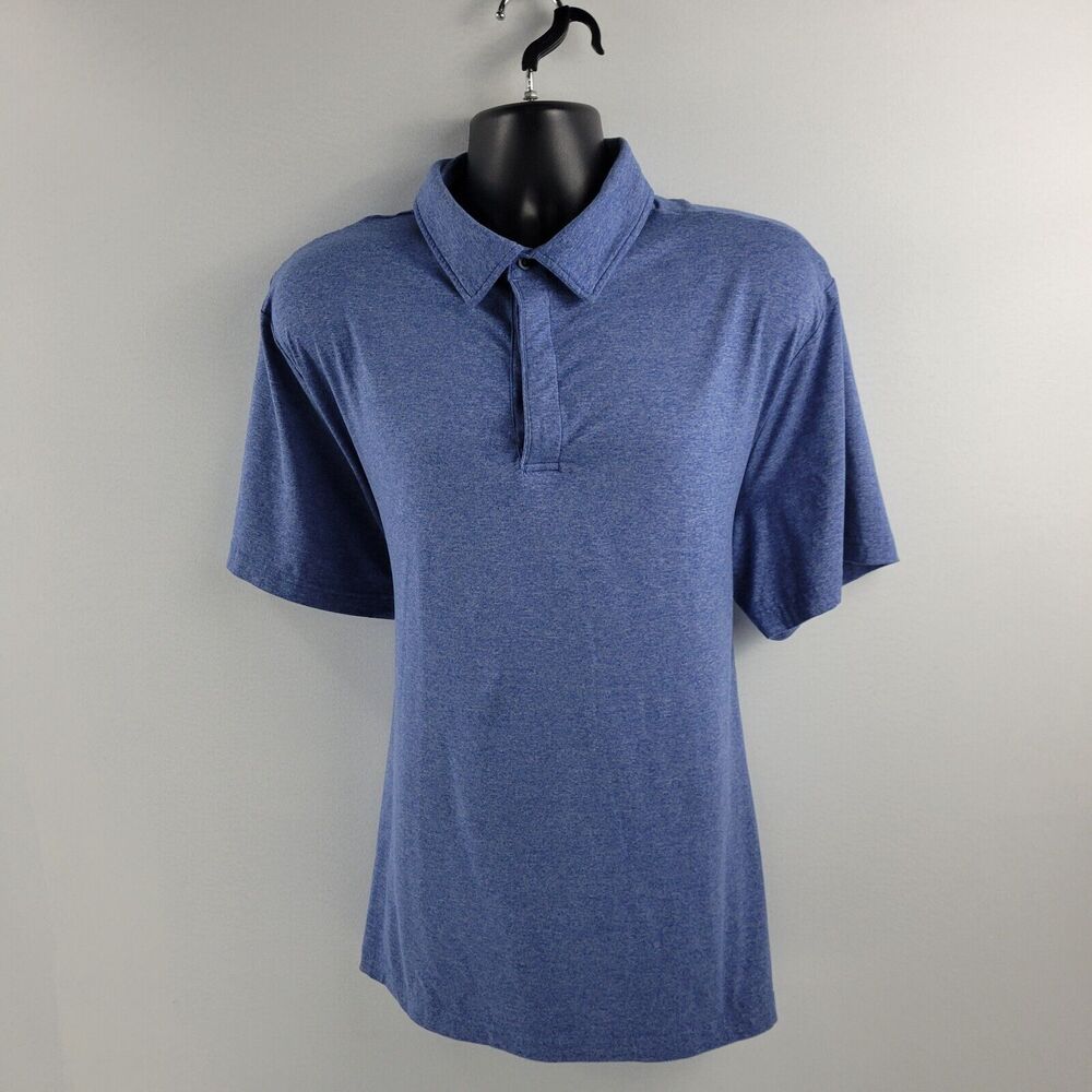 01.Algo golf polo shirt 2XL blue mens‎ 3101